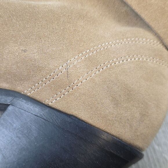 All Saints Lior Suede Ankle Boots Size 37 - Picture 13 of 13